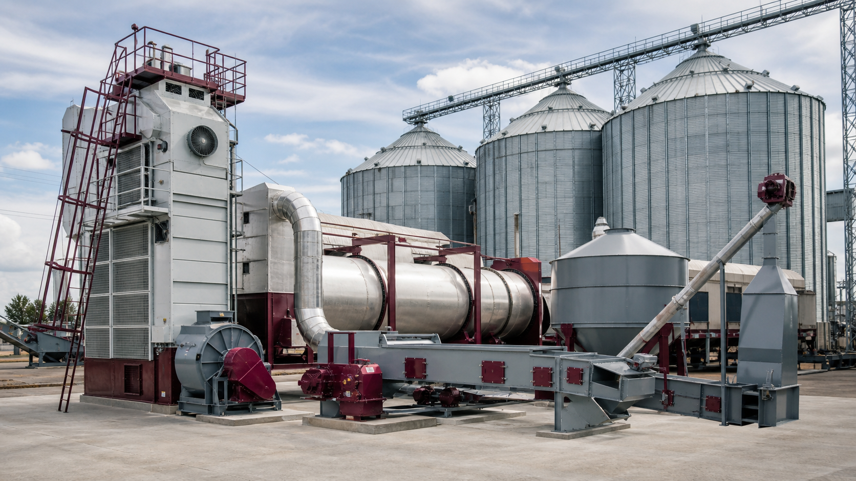 Elevator equipment, silos and grain infrastructure components